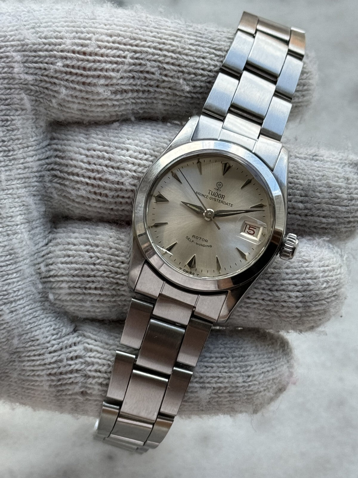 Tudor Prince Oyster Date 7911 Automatic Date Midsize 31mm Swiss Made