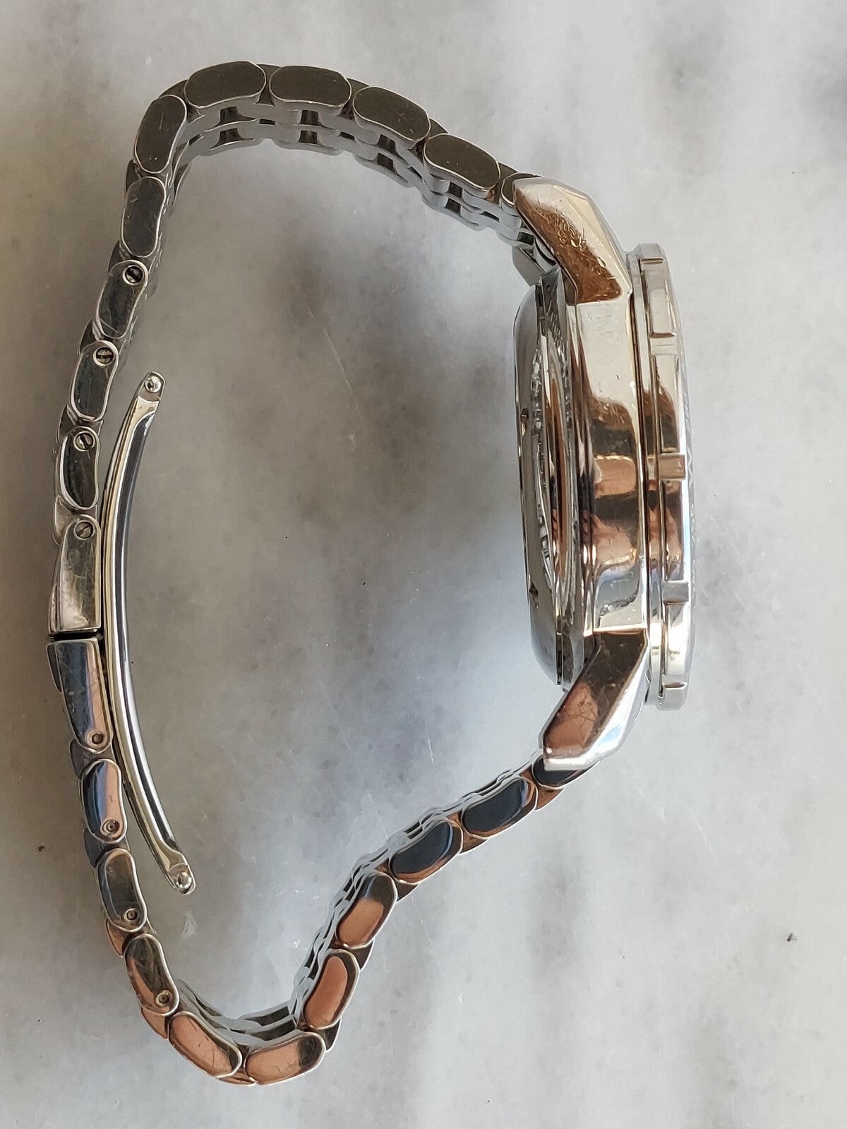 LUCIEN ROCHAT WATCH CHRONOGRAPH GMT AUTOMATIC 7750 MILITARY MENS 40.5mm SWISS