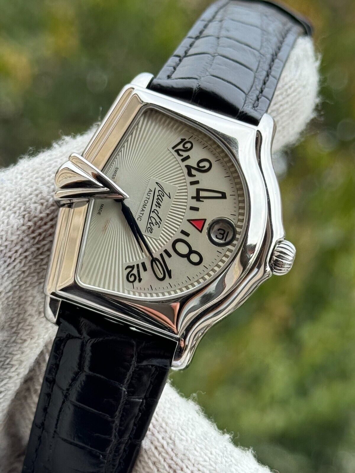 Jean d Eve Sectora II Automatic Retrograde 777051 Mens Swiss Made