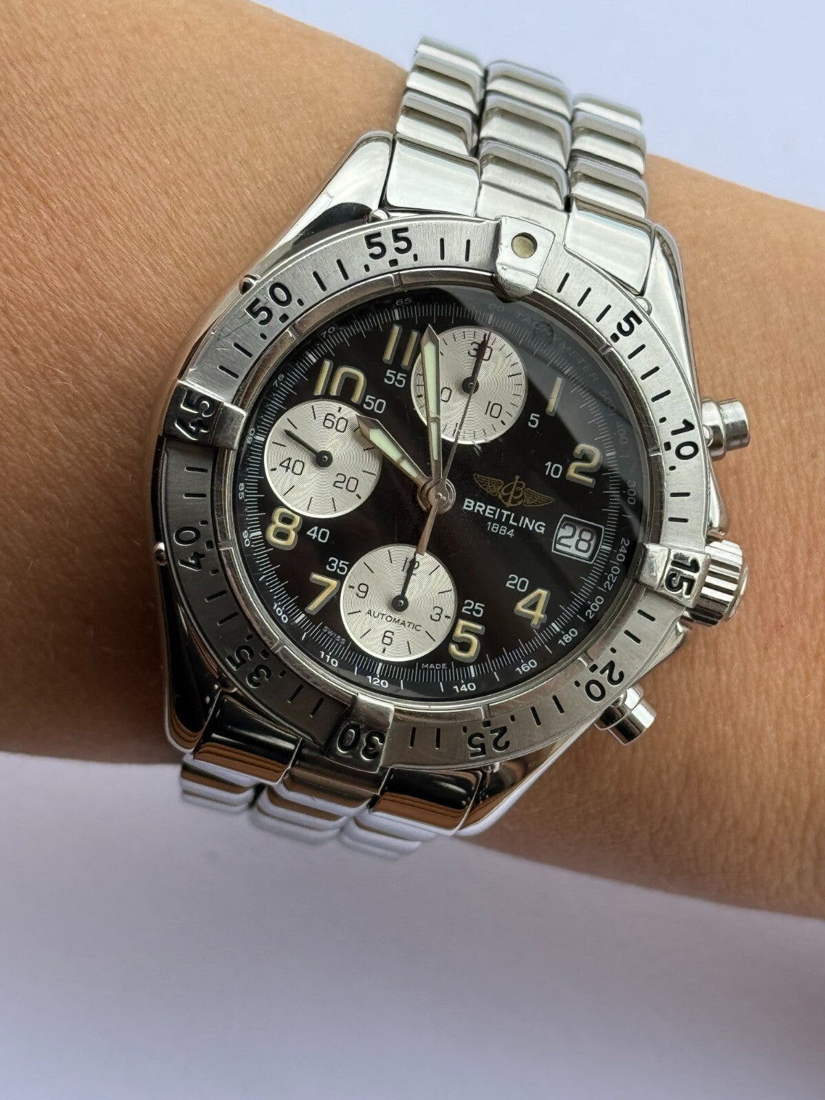 Breitling Colt Chronograph Automatic A13035.1 Mens 42mm Swiss Made