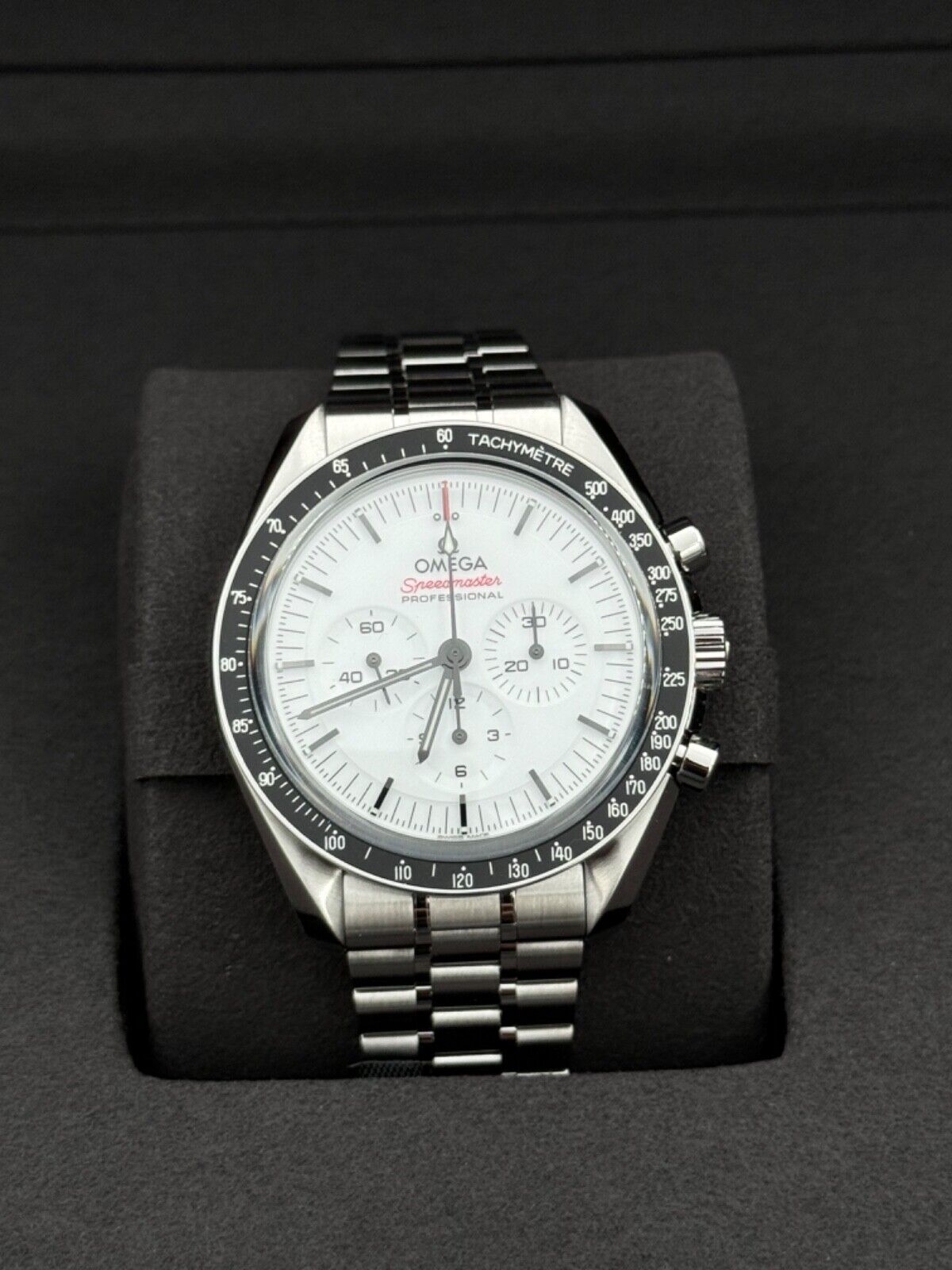 2025 OMEGA SPEEDMASTER MOONWATCH NEW WHITE DIAL 42MM WATCH 310.30.42.50.04.001