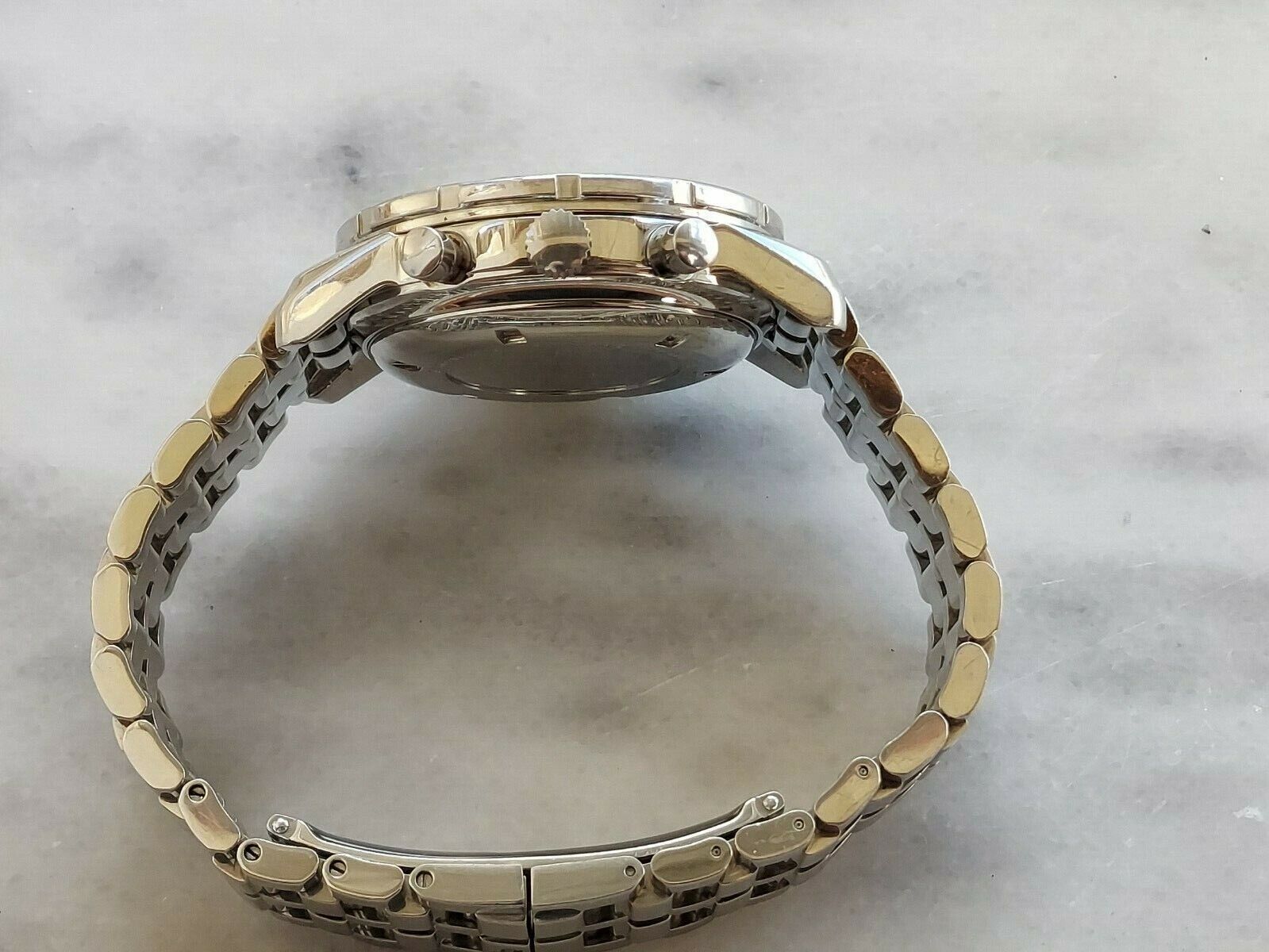 LUCIEN ROCHAT WATCH CHRONOGRAPH GMT AUTOMATIC 7750 MILITARY MENS 40.5mm SWISS