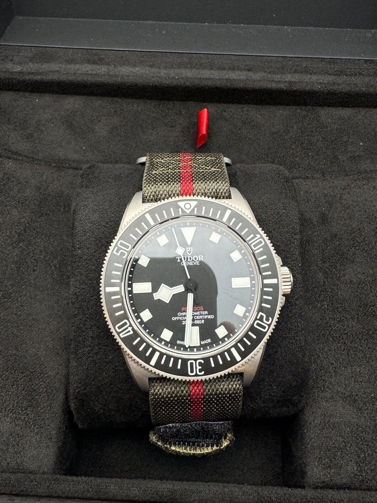 2025 Tudor Pelagos FXD Black Dial Titanium Men's Watch M25717N-0001 Unworn