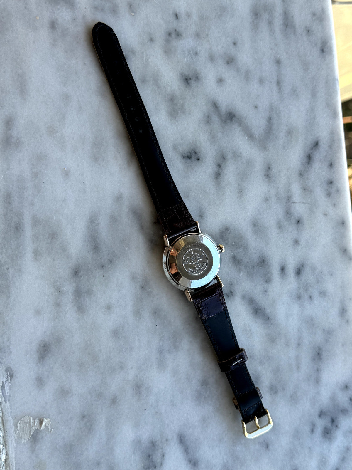 Omega Seamaster De Ville Automatic Cal.562 Gold 14k Bezel & Steel Mens 34.5mm