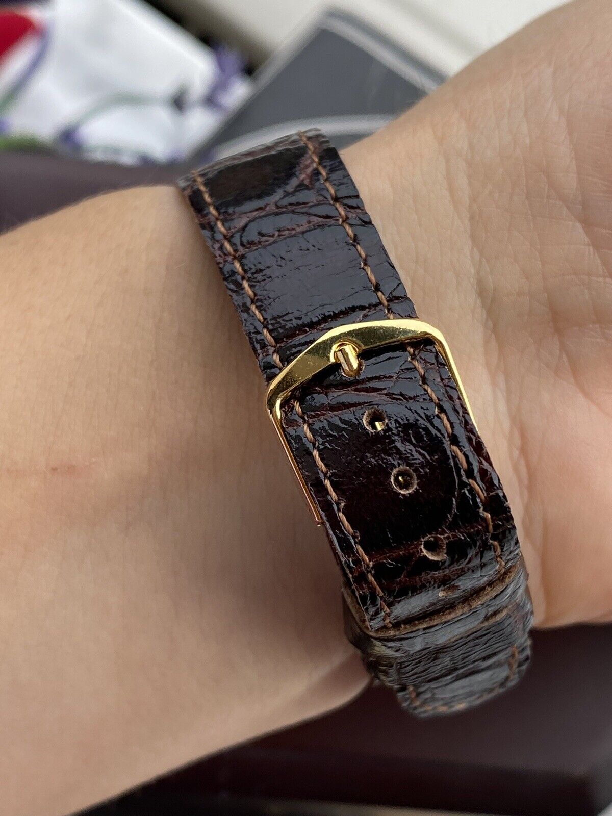 Vacheron Constantin Watch Manual Mens 31.5mm Slim Solid Rose Gold 18K Swiss Made