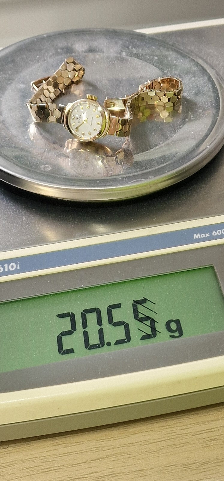 Rolex 9ct Gold Lady’s Vintage 1950’s Mechanical Watch | Precision | 17 Jewel Movement | Gold Bracelet