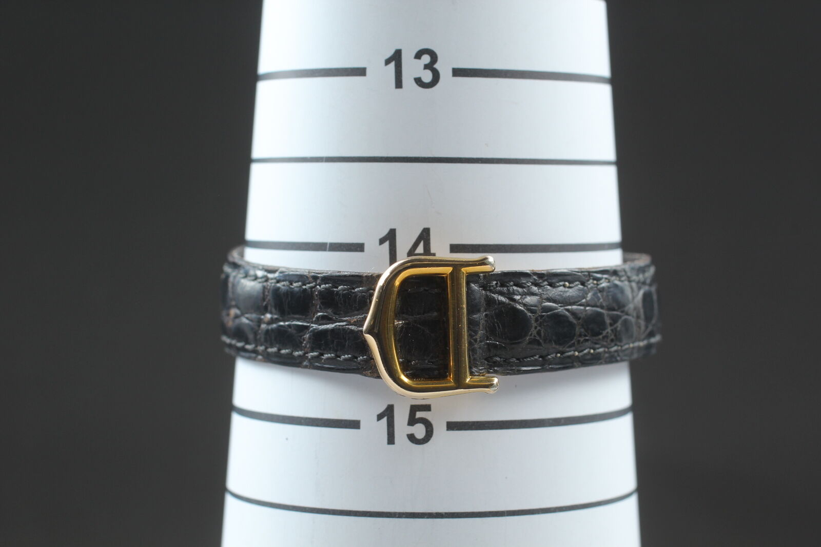 Must de Cartier Vermeil 925 Ref.590004 QZ 23mm – Swiss Gold Plated Ladies Watch