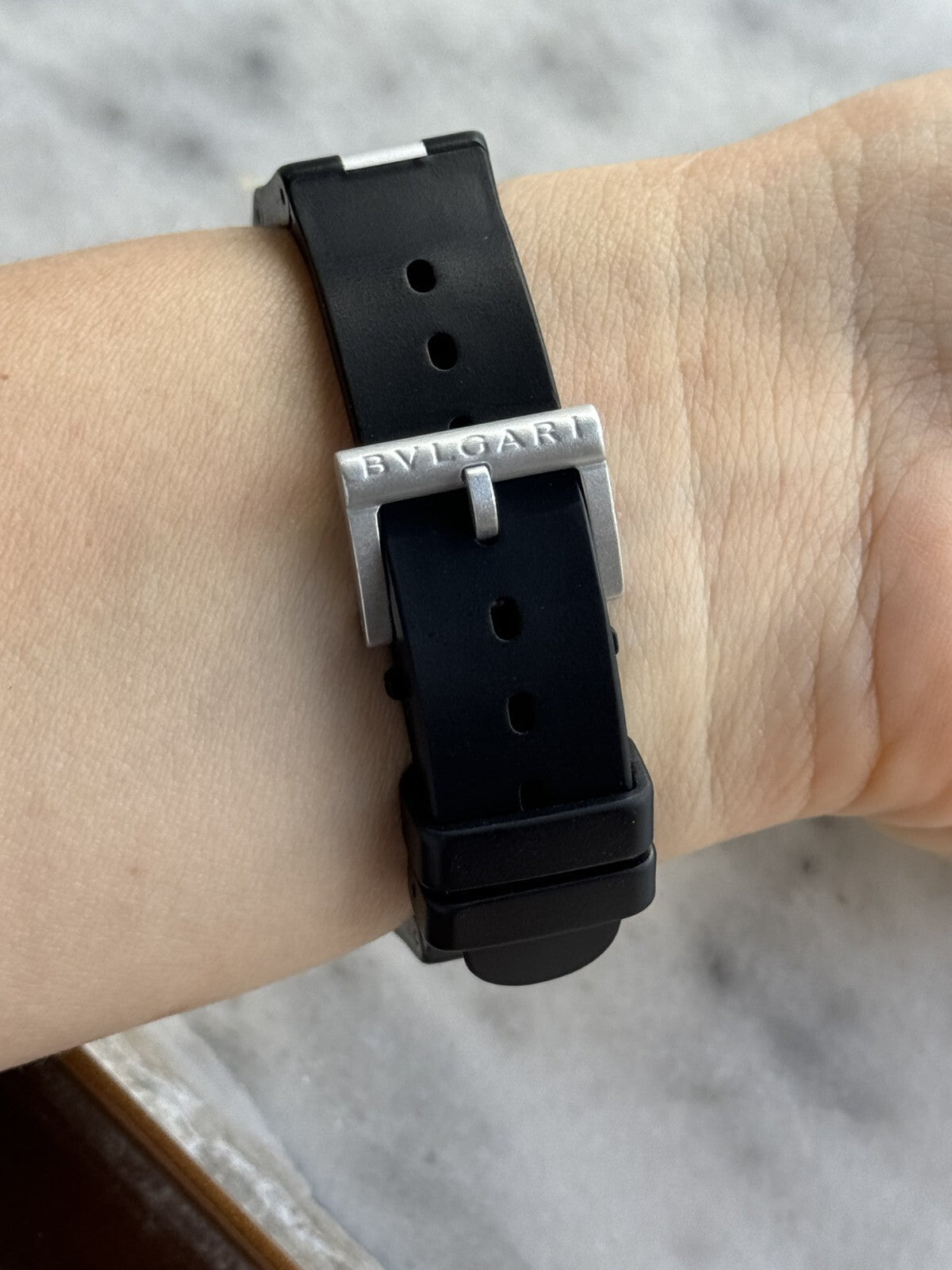 Bvlgari Diagono Aluminium Chronograph Automatic  AC 38 CA Mens 38mm Swiss Made