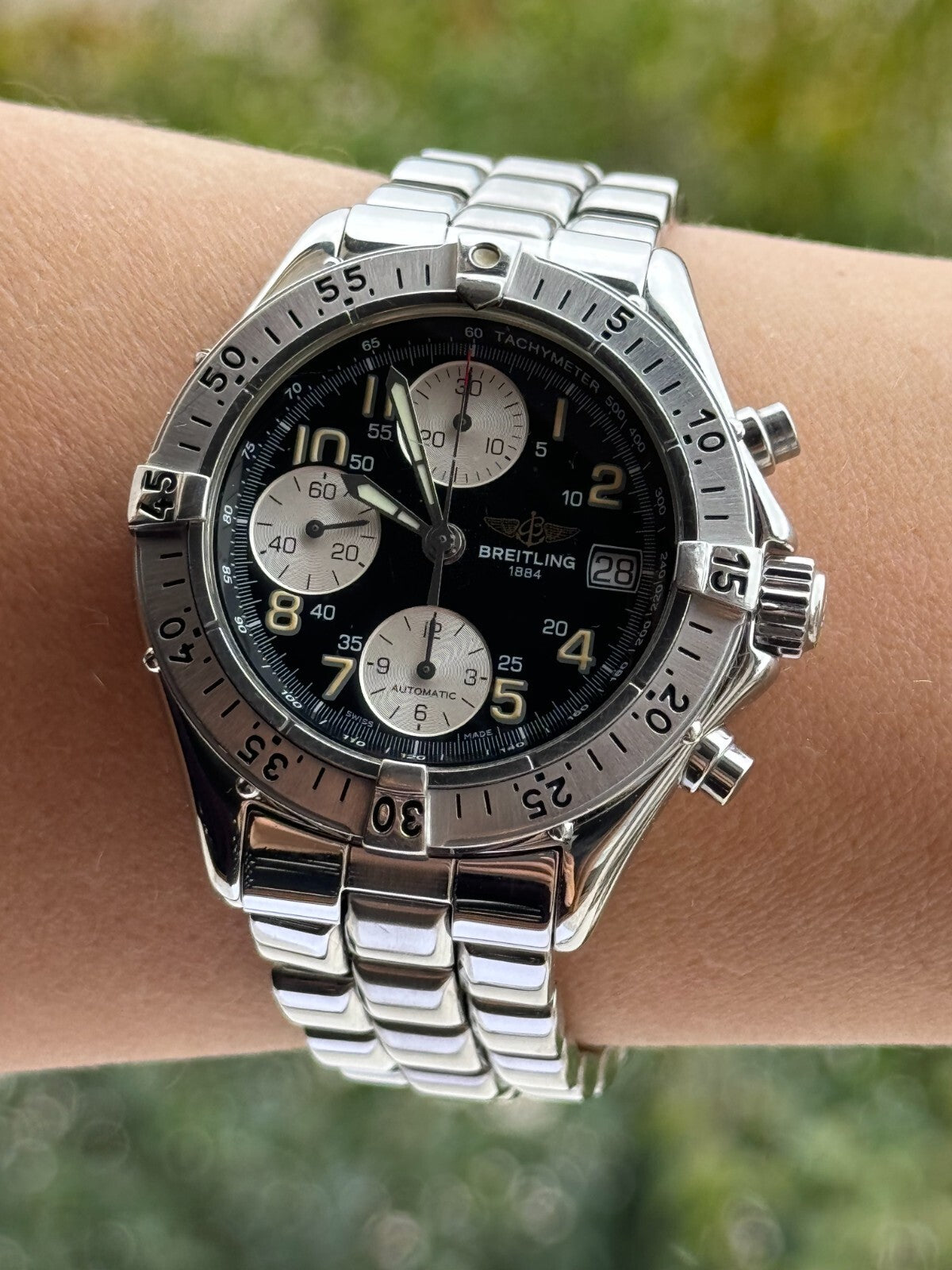 Breitling Colt Chronograph Automatic A13035.1 Mens 42mm Swiss Made