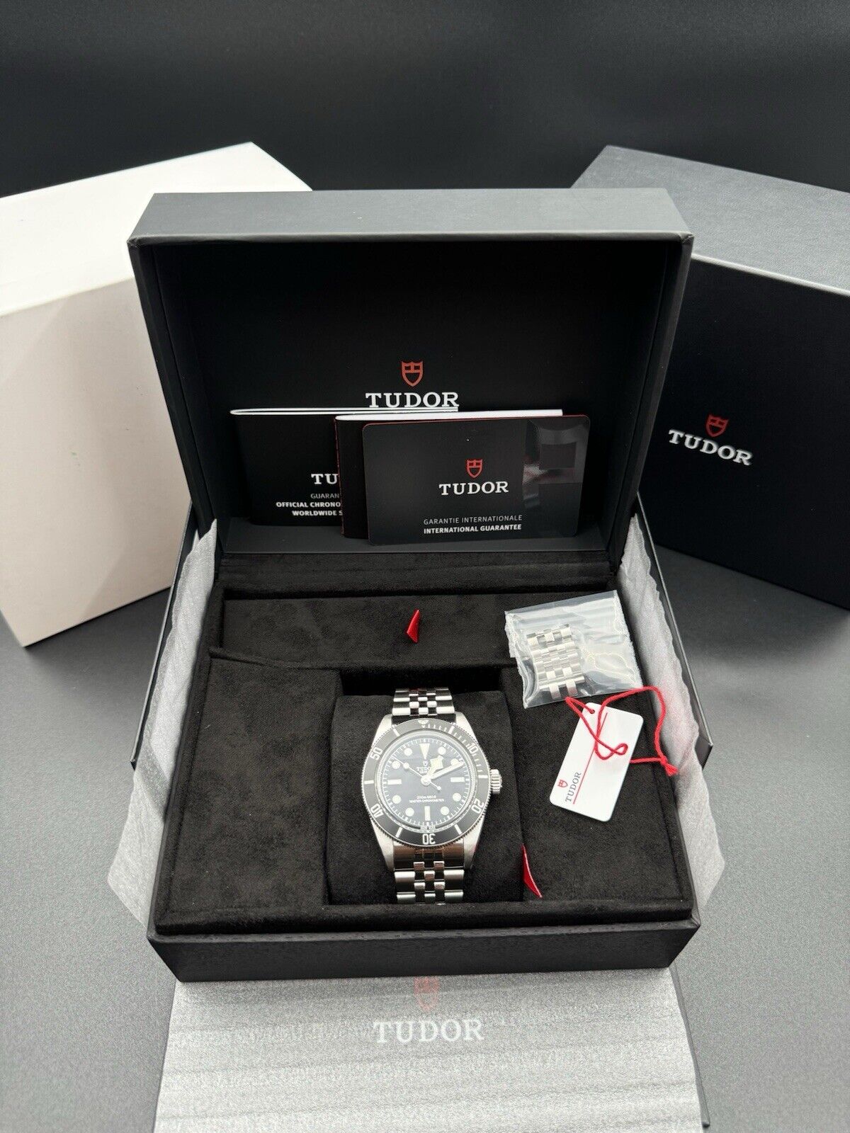 2025 Tudor Black Bay 41mm Monochrome Jubilee Black Dial Watch M7941A1A0NU-0003