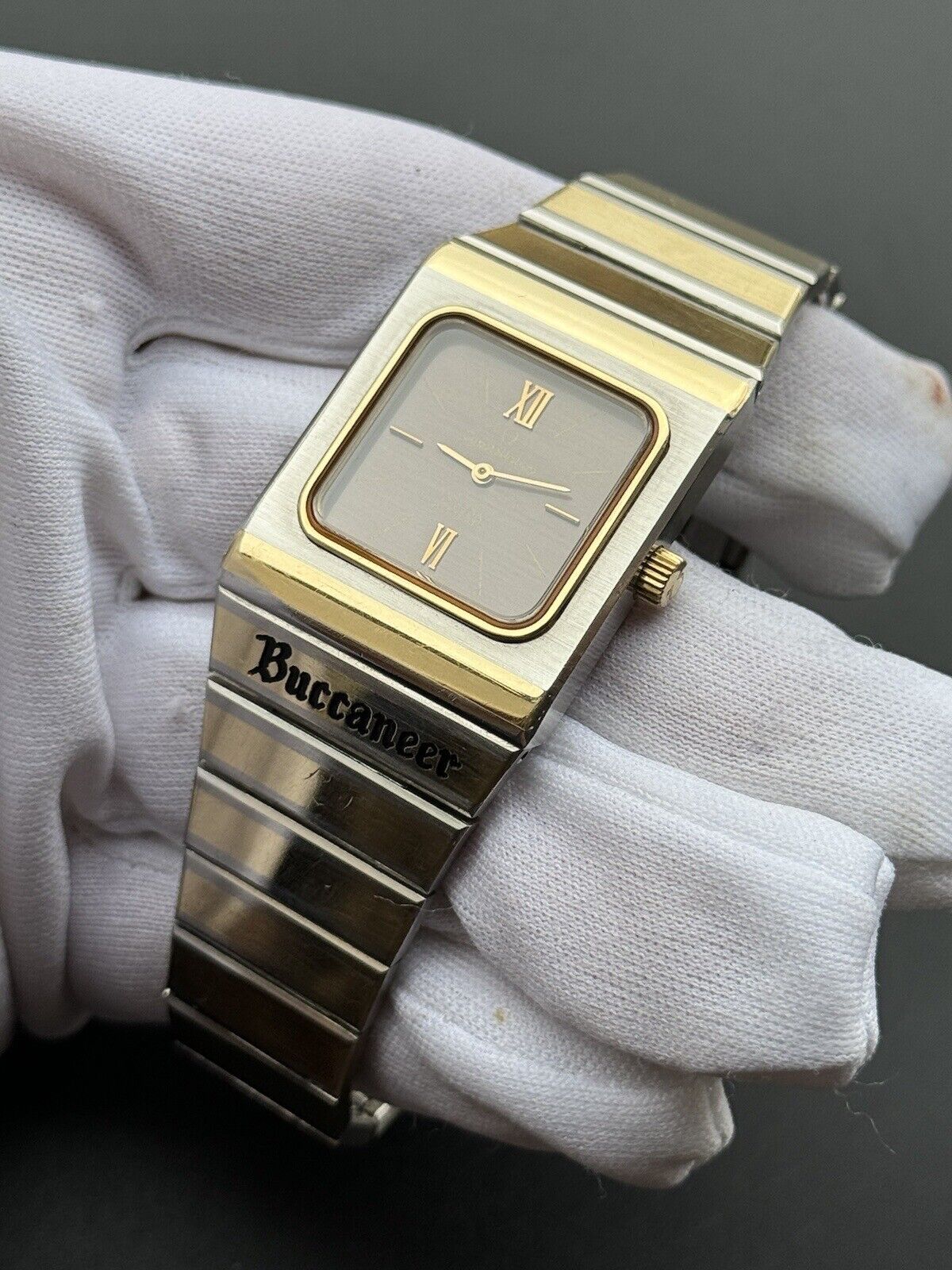 Omega Constellation Buccaneer Automatic Men's Watch – Gold & Steel – Swiss Made – Vintage Luxury