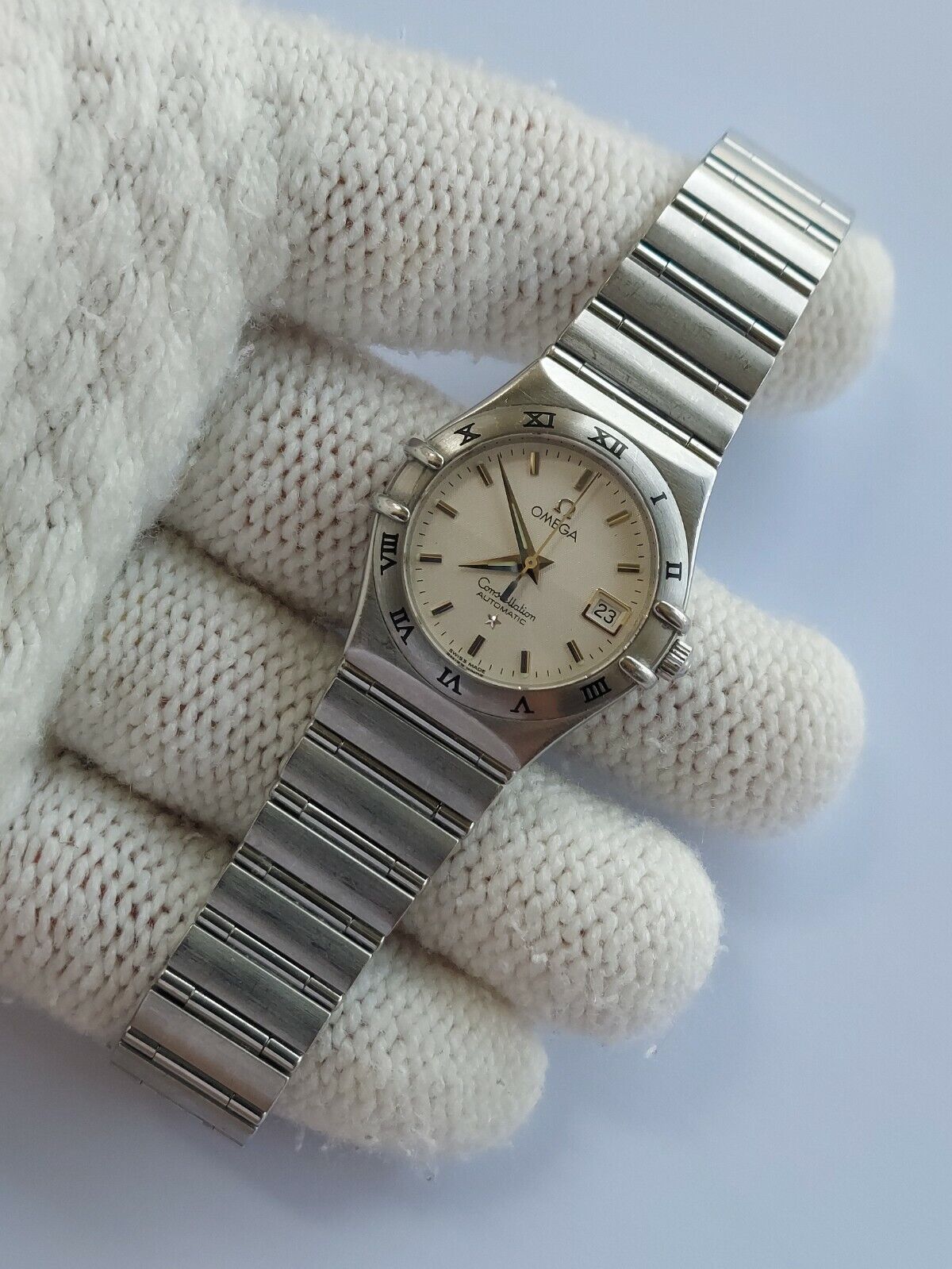 OMEGA WATCH CONSTELLATION AUTOMATIC  LADIES 28mm SWISS MADE 766.1201