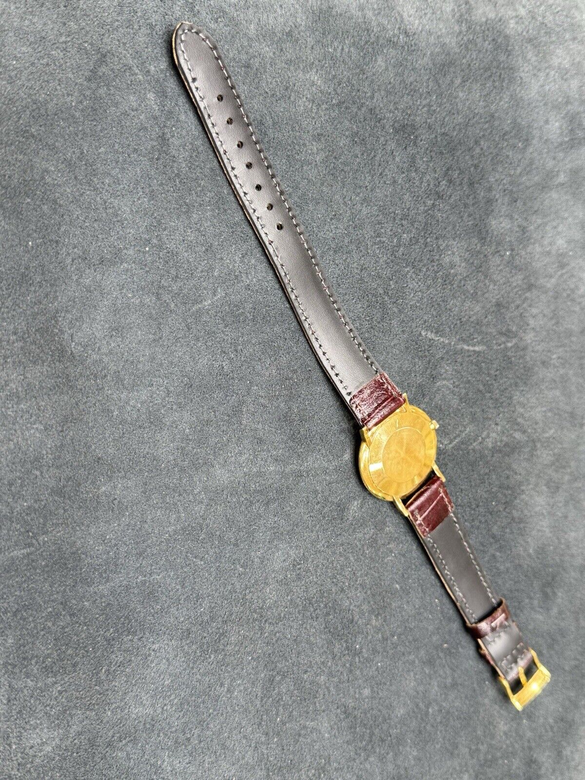 Omega Watch Manual Cal.620 Solid Gold 18K 750 Mens Swiss Made