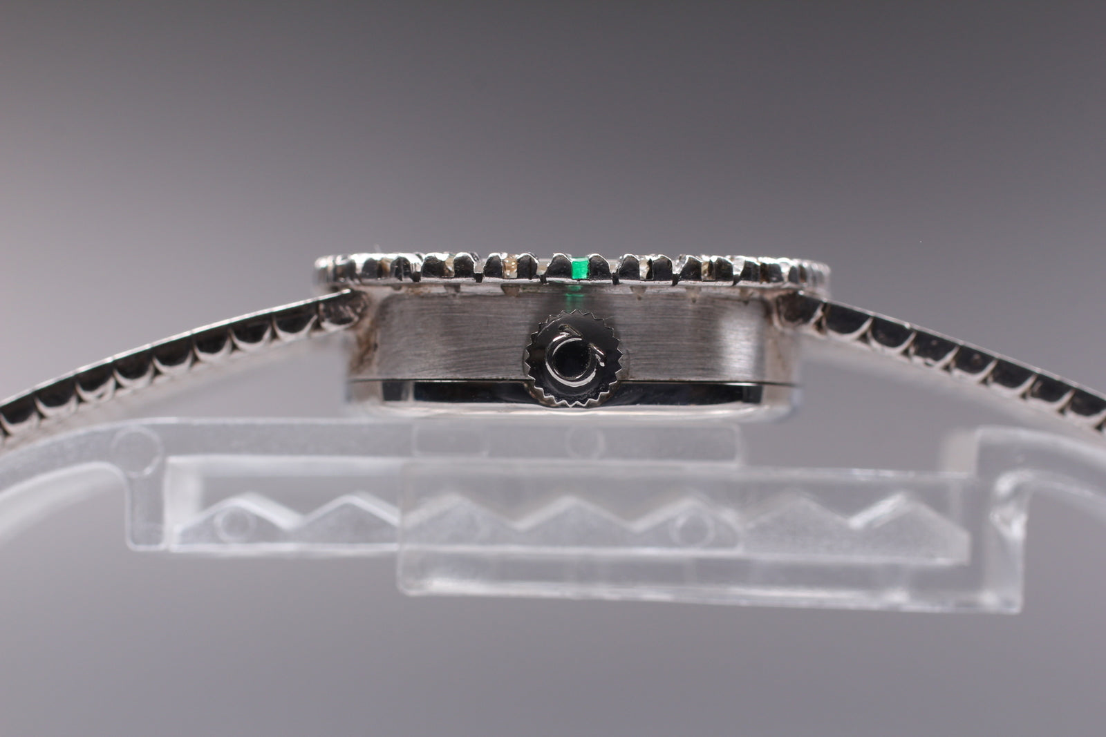 [N.MINT ] VTG1973 Omega Geneve Diamond Bezel Manual Winding 27MM Ladies Watch