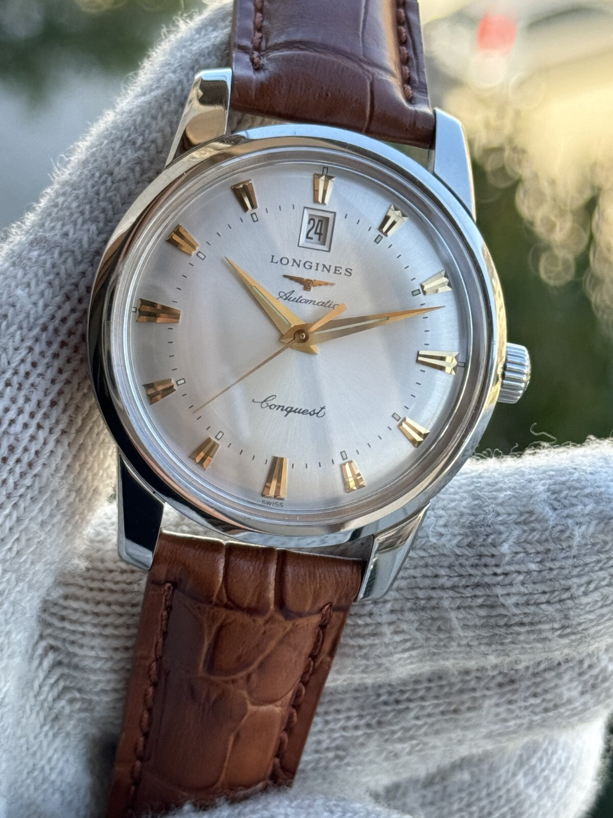 Longines Conquest Heritage Automatic L1.6345.4 Mens 40mm Swiss  Made