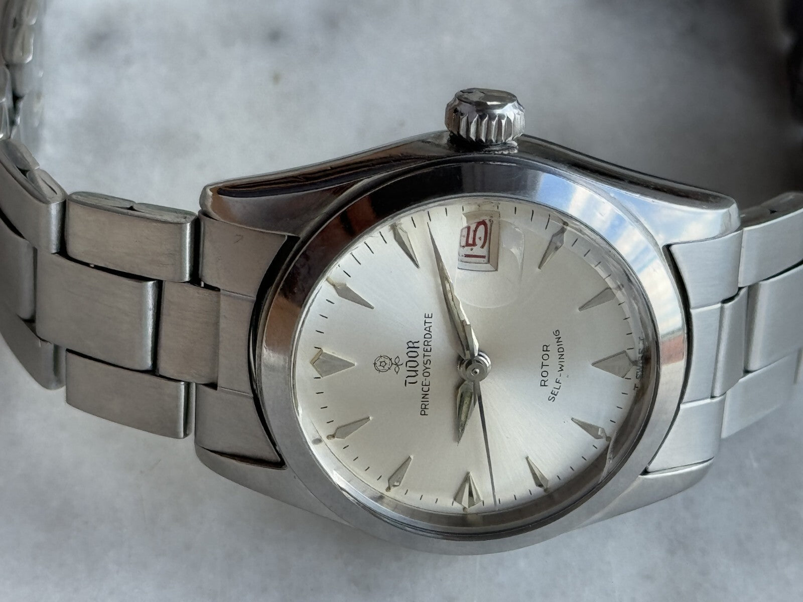 Tudor Prince Oyster Date 7911 Automatic Date Midsize 31mm Swiss Made