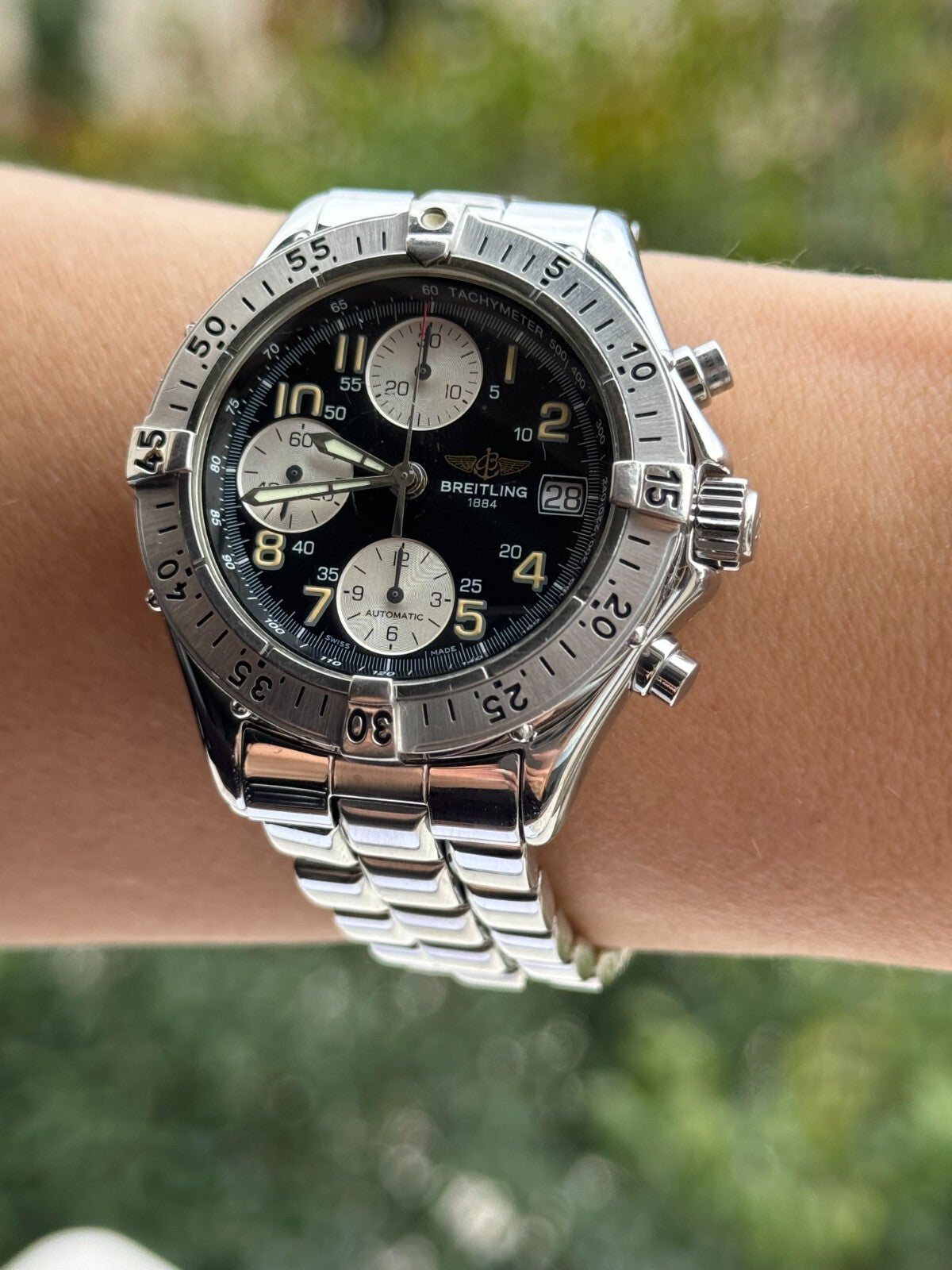 Breitling Colt Chronograph Automatic A13035.1 Mens 42mm Swiss Made