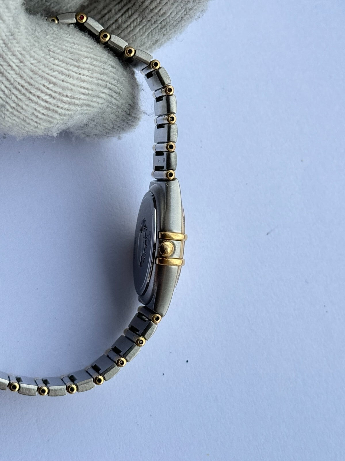 Omega Constellation Gold & Steel Quartz Cal.1424 Lady Swiss Made 796.1201