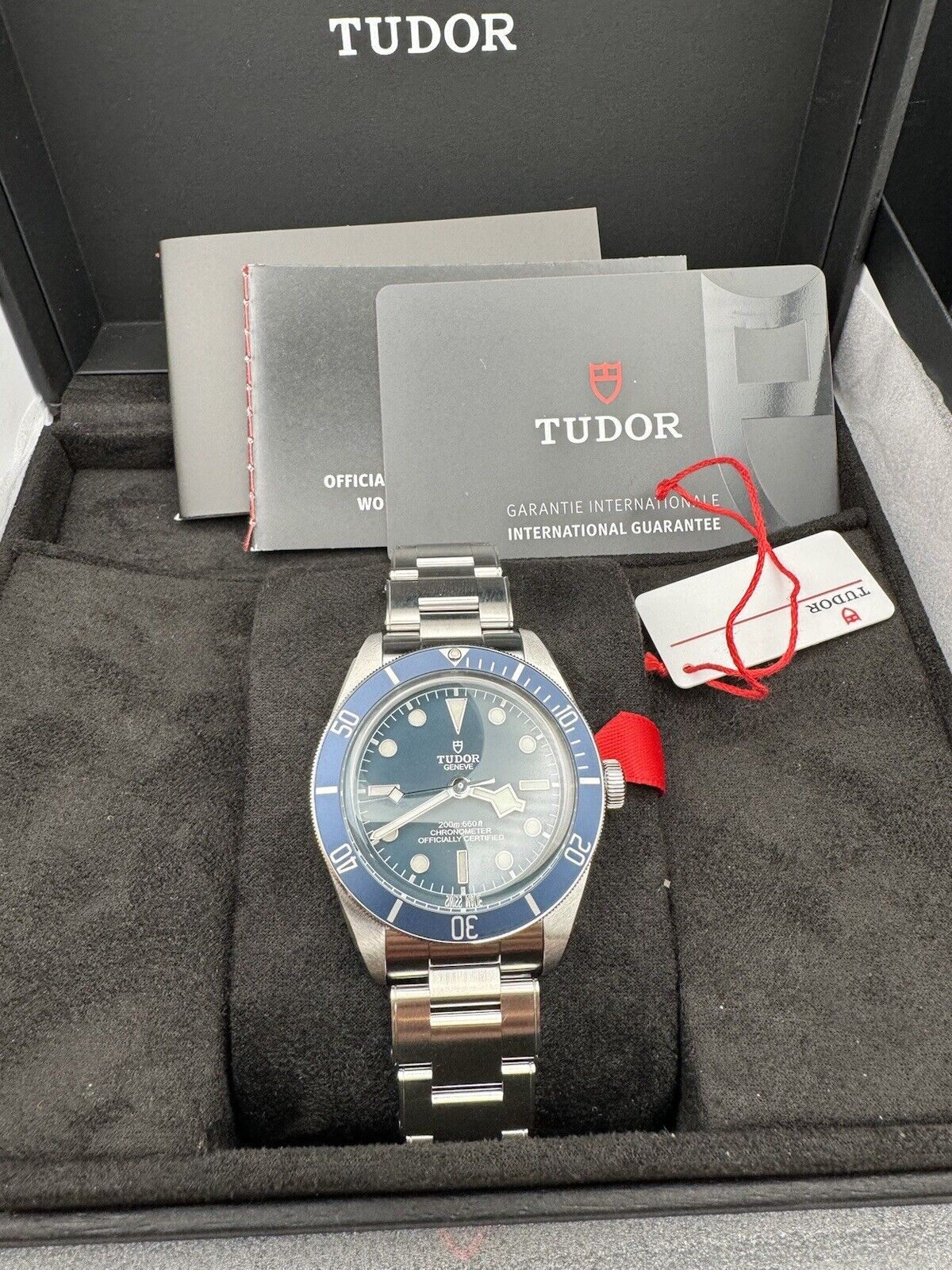 2025 NEW TUDOR Black Bay 58 Blue Mens Watch 79030B 39mm Full Kit Steel Bracelet