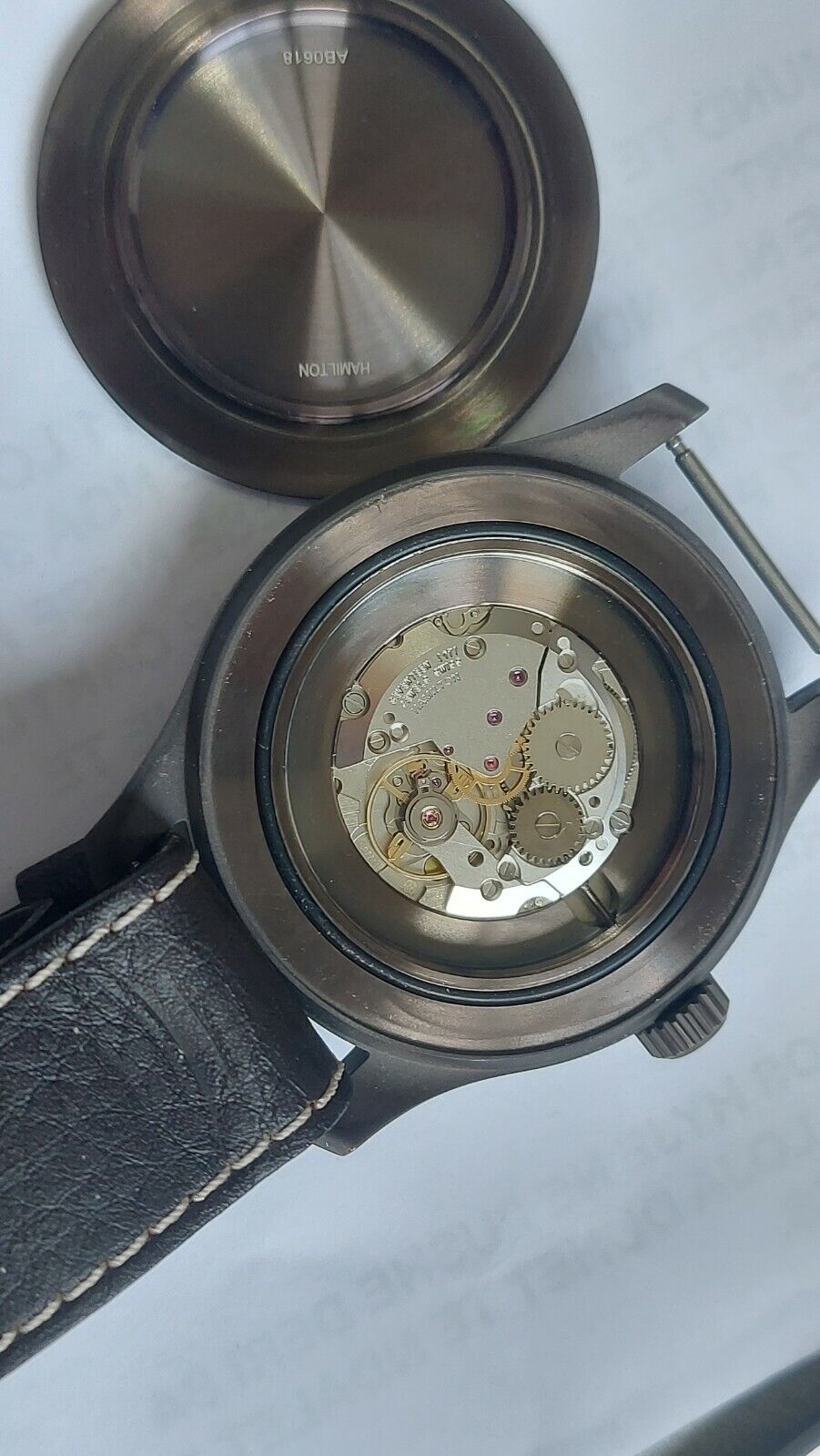 HAMILTON KHAKI FIELD H698290 LIMITED EDITION 1 OF 550 MANUAL DATE MENS 50mmSWISS