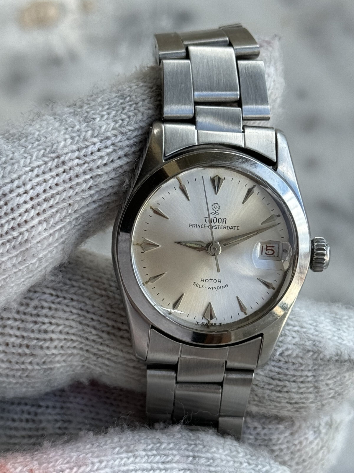 Tudor Prince Oyster Date 7911 Automatic Date Midsize 31mm Swiss Made