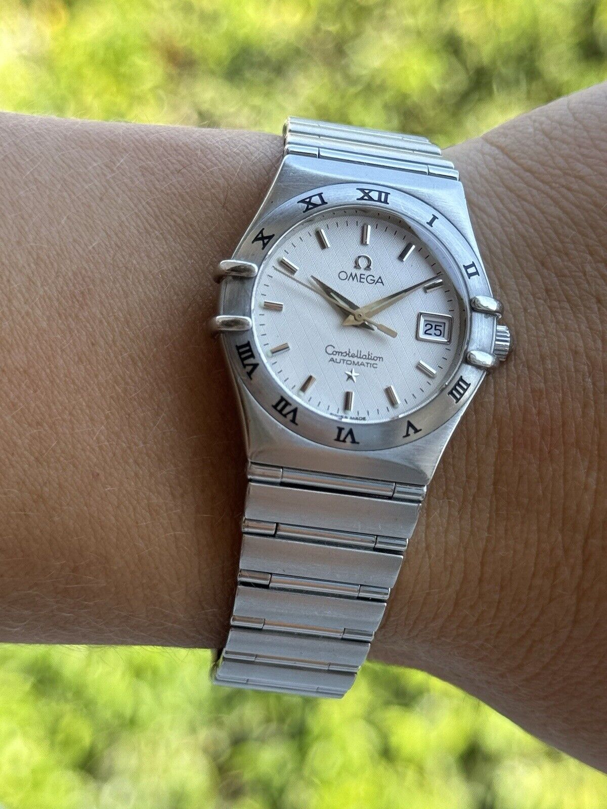 OMEGA WATCH CONSTELLATION AUTOMATIC  LADIES 28mm SWISS MADE 766.1201