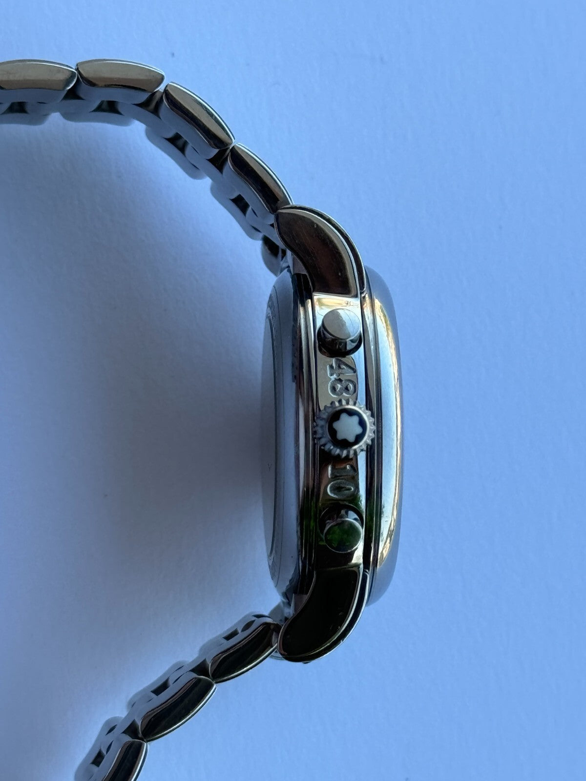 Montblanc Meisterstuck 7016 Watch Chronograph Day Date Automatic Mens 38mm Swiss