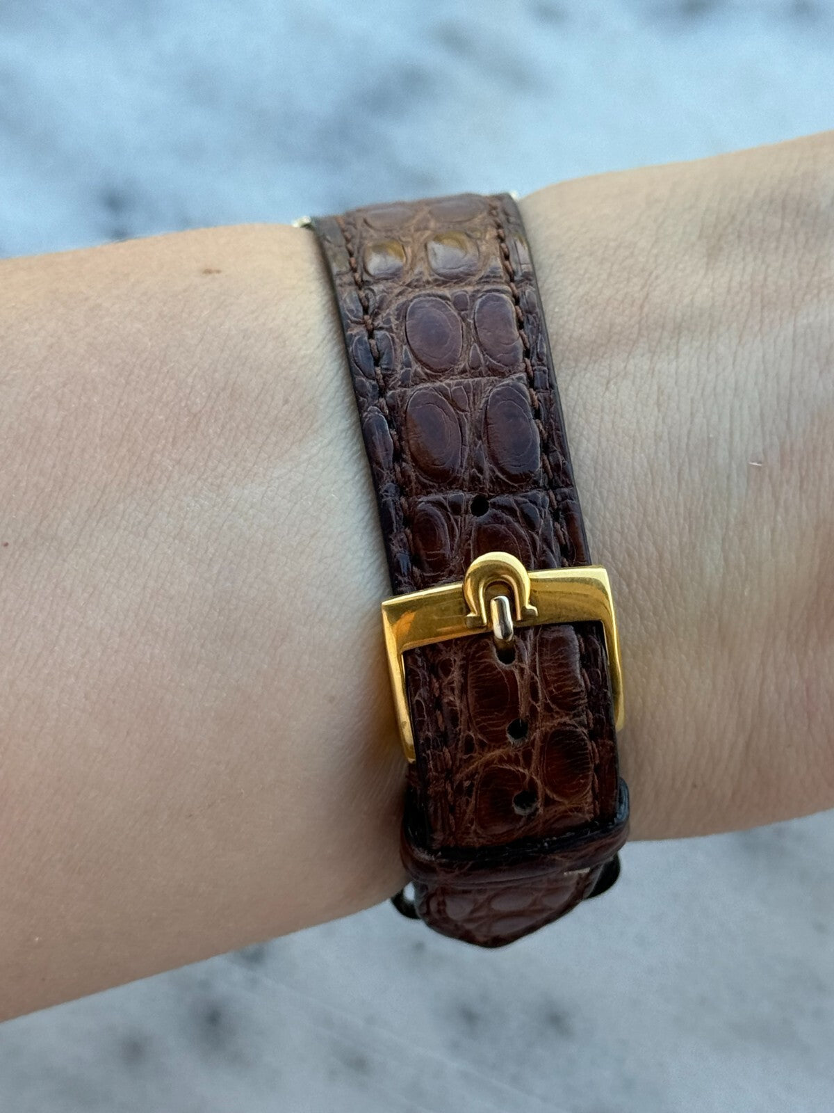 Omega Constellation Automatic Pie Pan Dial Gold & Steel Mens 34mm Swiss Made