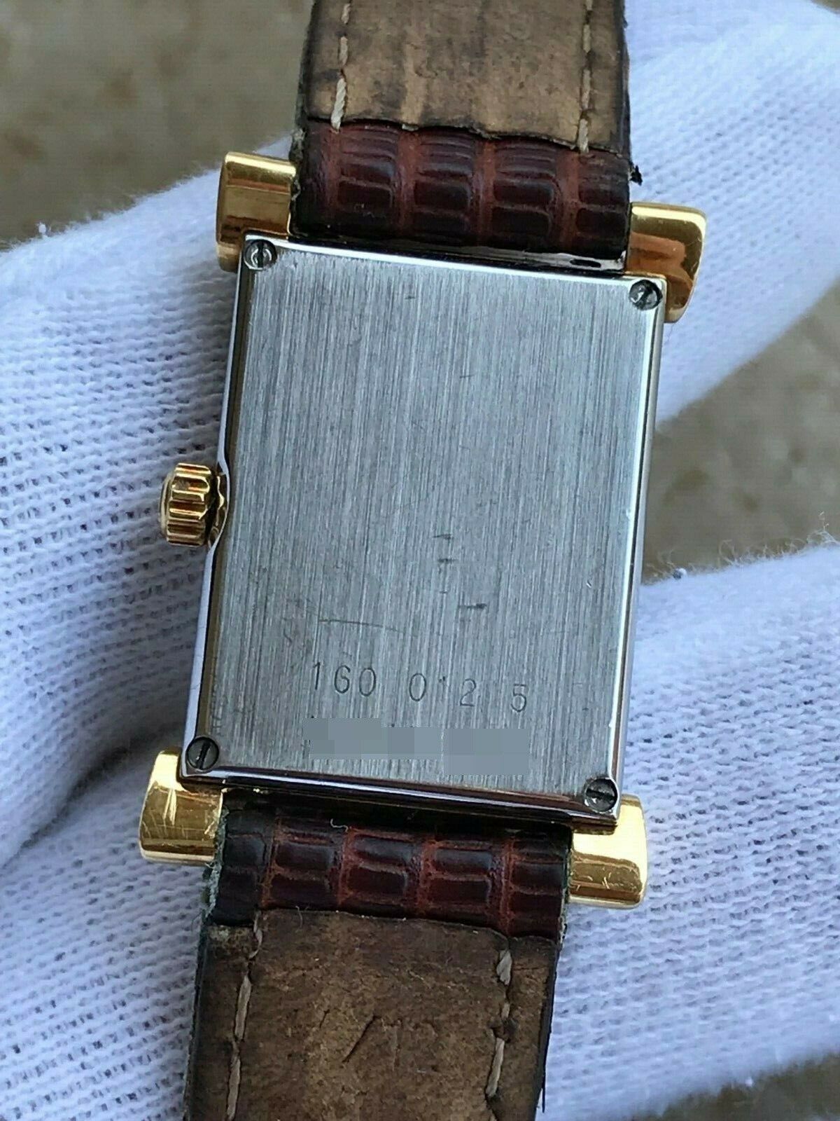 JAEGER LECOULTRE WATCH QUARTZ GOLD 18K & S/S LADY SWISS MADE 160 012 5