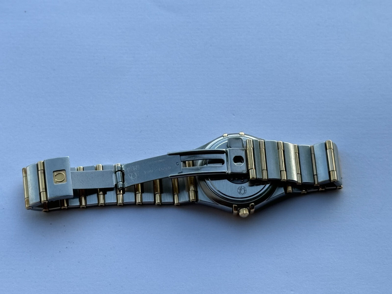 Omega Constellation Quartz Gold & Steel Lady Swiss Made 796.1201