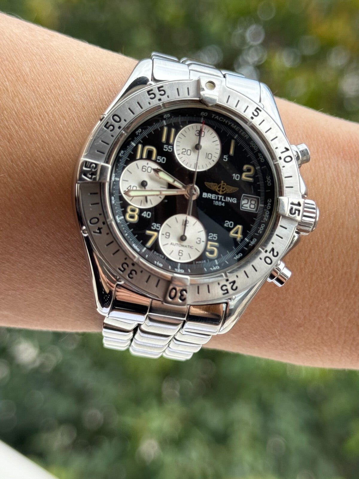 Breitling Colt Chronograph Automatic A13035.1 Mens 42mm Swiss Made